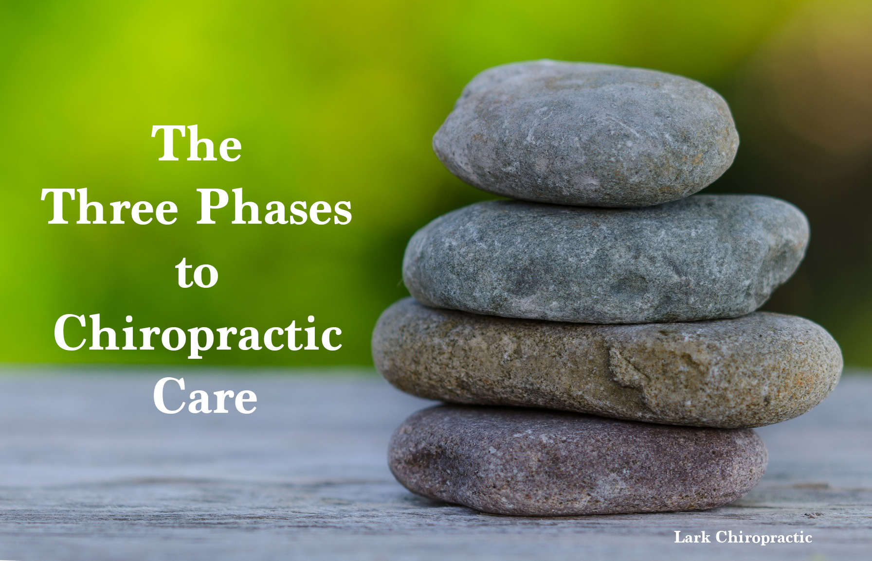 3 Phases To Chiropractic Care Lark Chiropractic